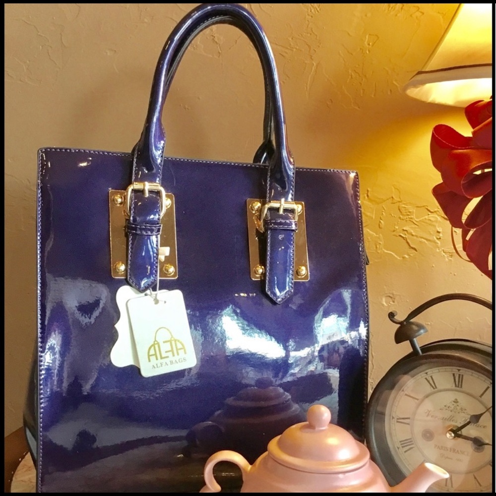 Navy Blue Handbag